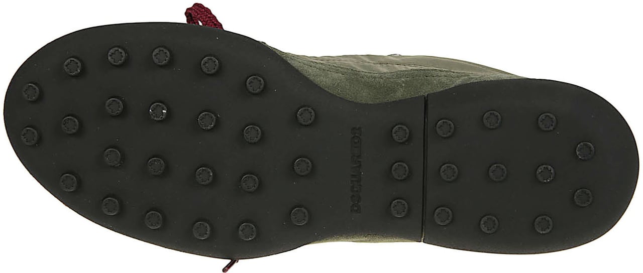 Dsquared2 Soccer Lace-up Low Top Sneakers Green Groen