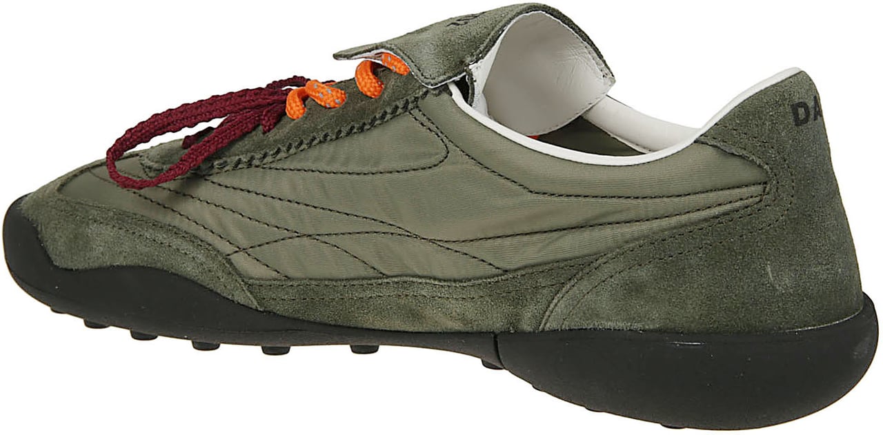 Dsquared2 Soccer Lace-up Low Top Sneakers Green Groen