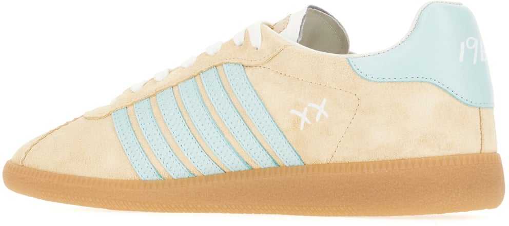 Dsquared2 Dsquared2 Beige suede Rebel sneakers Beige