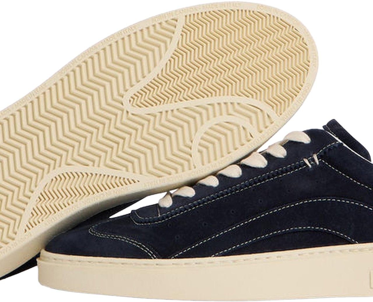 Dsquared2 Heren Lace-Up Low Top Sneakers Blauw