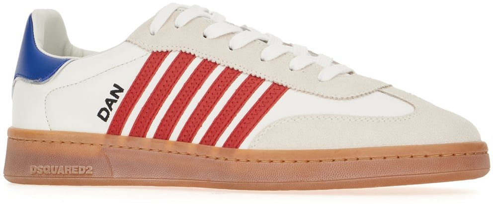 Dsquared2 Dsquared2 Multicolor leather Boxer sneakers Divers