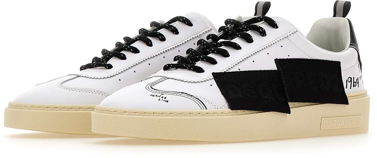 Dsquared2 Sneakers White Wit
