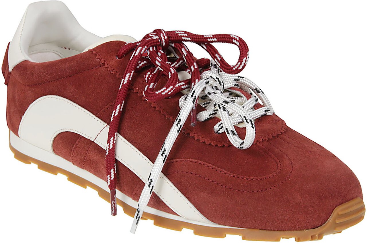 Dsquared2 Dc-642 Lace-up Low Top Sneakers Red Rood