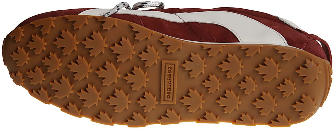 Dsquared2 Dc-642 Lace-up Low Top Sneakers Red Rood