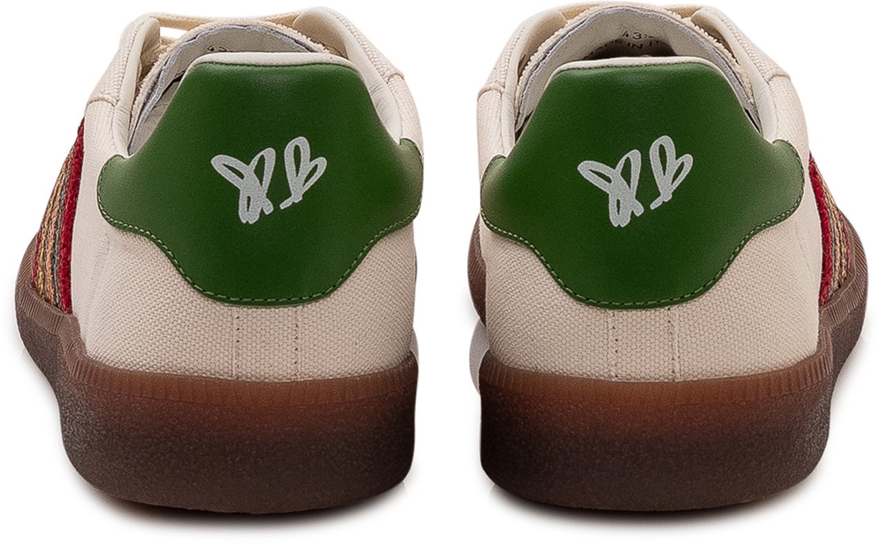 Dsquared2 Sneakers in Tela con Inserti Multicolore Wit