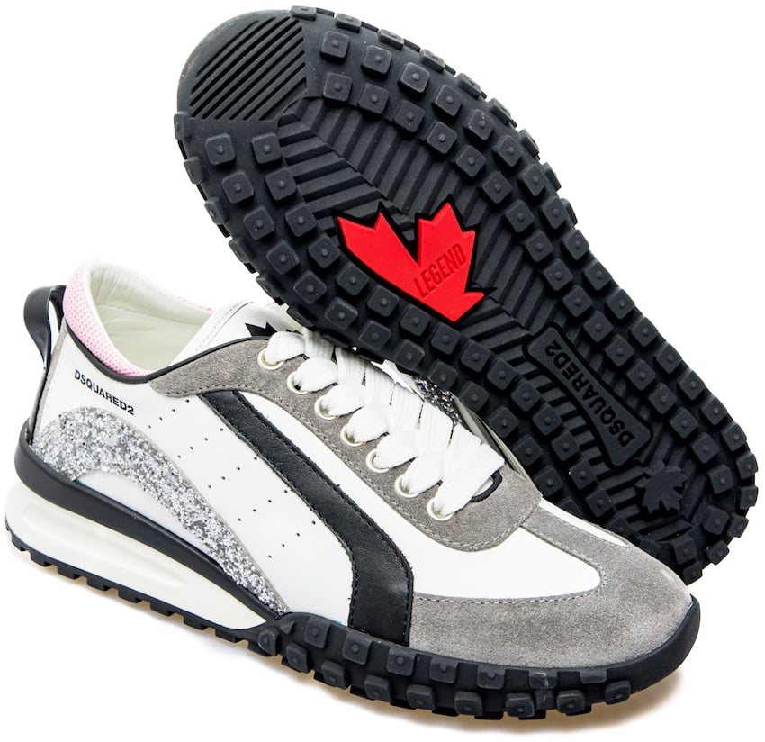 Dsquared2 Legend Logo Low-top Sneakers Wit