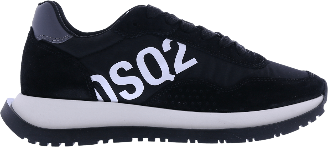 Dsquared2 Dames Lace-Up Low Top Sneakers Zwart