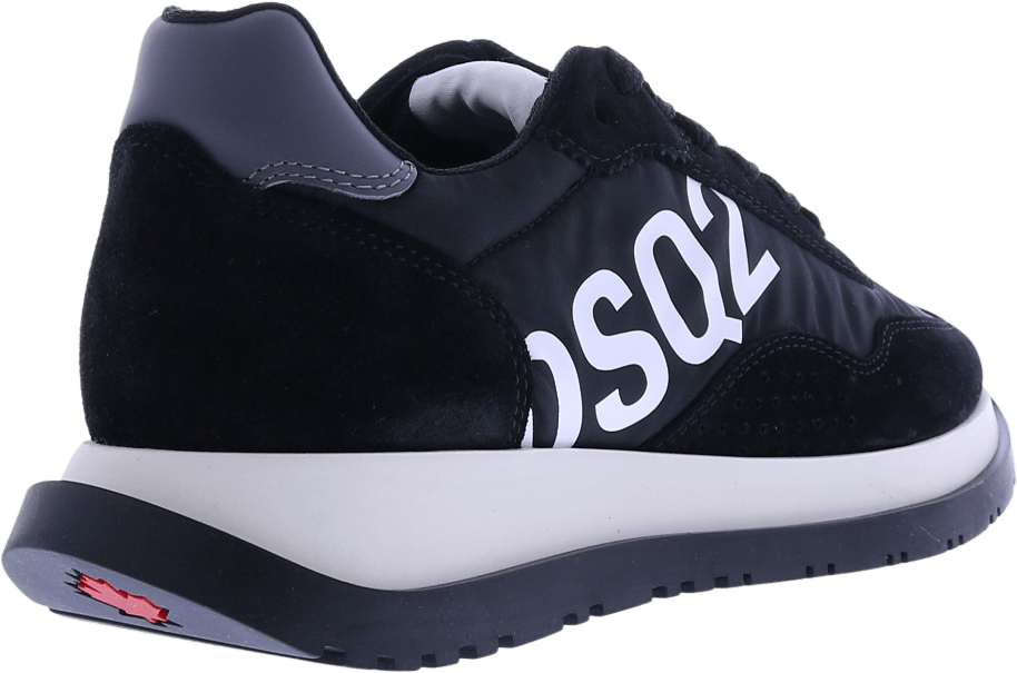 Dsquared2 Dames Lace-Up Low Top Sneakers Zwart