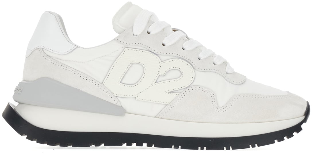 Dsquared2 Dsquared2 Two-tone suede and nylon Running sneakers Divers