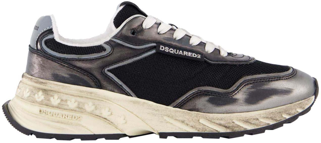 Dsquared2 Dames Sprinter Sneaker Grijs Grijs