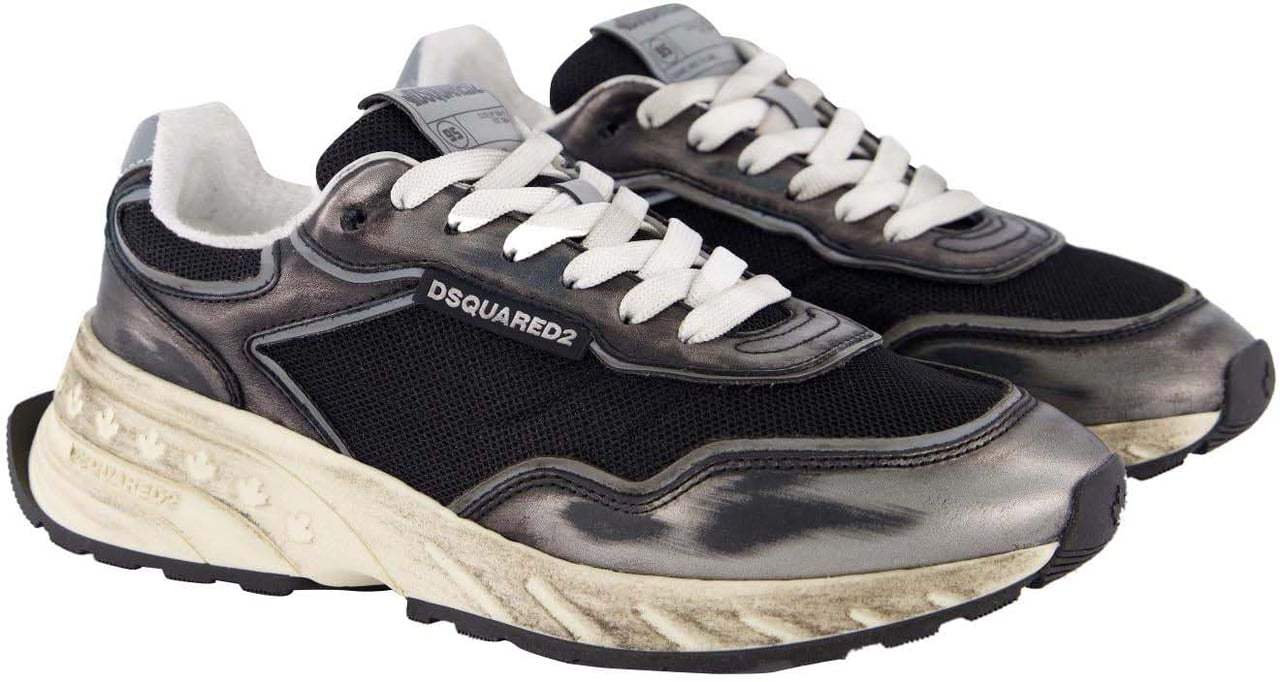 Dsquared2 Dames Sprinter Sneaker Grijs Grijs