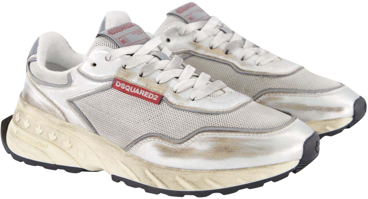 Dsquared2 Dames Sprinter Sneaker Grijs Grijs