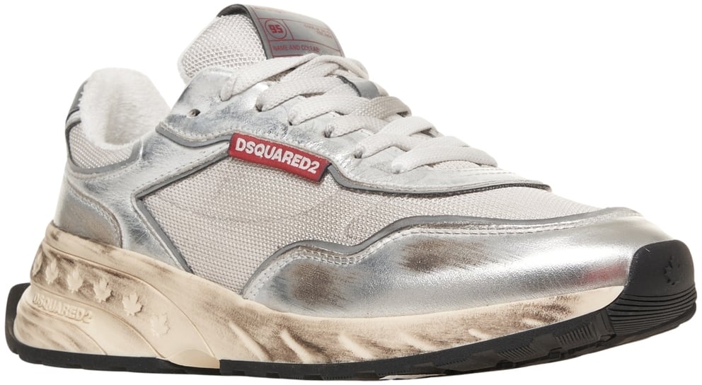 Dsquared2 Sneakers 'Sprinter' Zilver