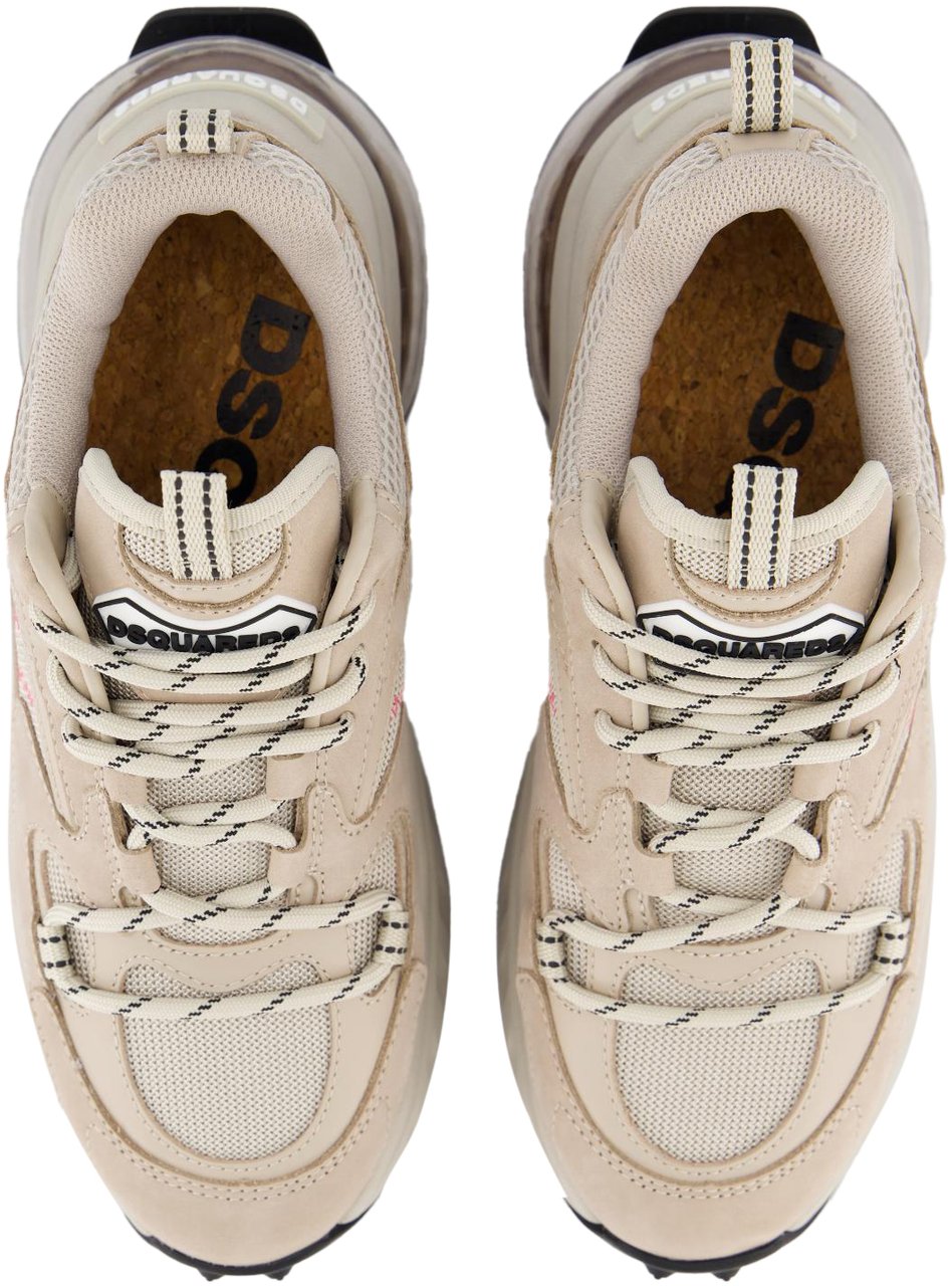Dsquared2 Dames Bubble Sneaker Beige Beige