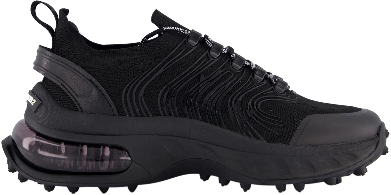 Dsquared2 Dames Bubble Sneaker Zwart Zwart