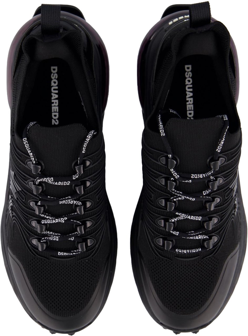 Dsquared2 Dames Bubble Sneaker Zwart Zwart