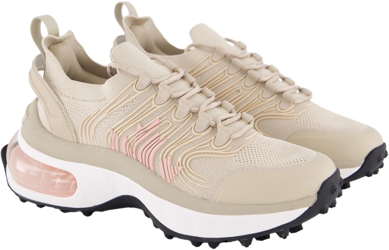 Dsquared2 Dames Bubble Sneaker Beige/Roze Beige