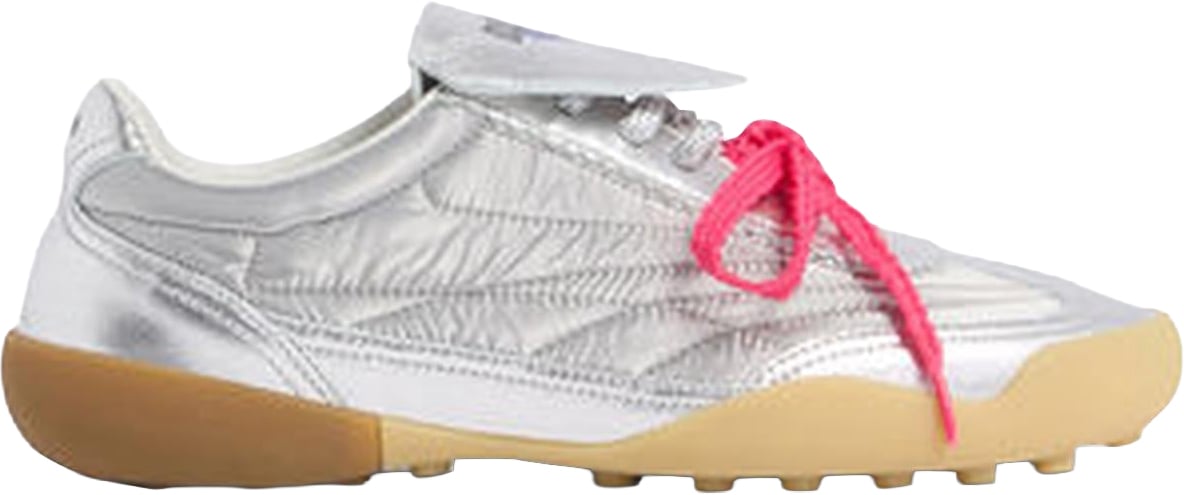 Dsquared2 Dames Lace-Up Low Top Sneakers Metallic