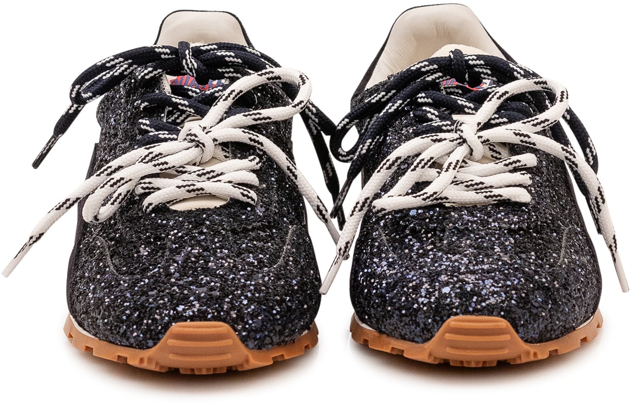 Dsquared2 Sneakers Basse con Glitter Donkergrijs