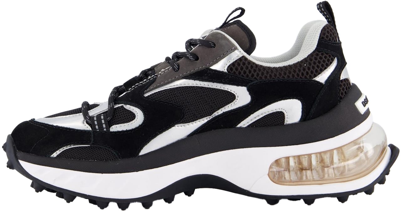 Dsquared2 Dames Bubble Sneaker Zwart/Wit Zwart