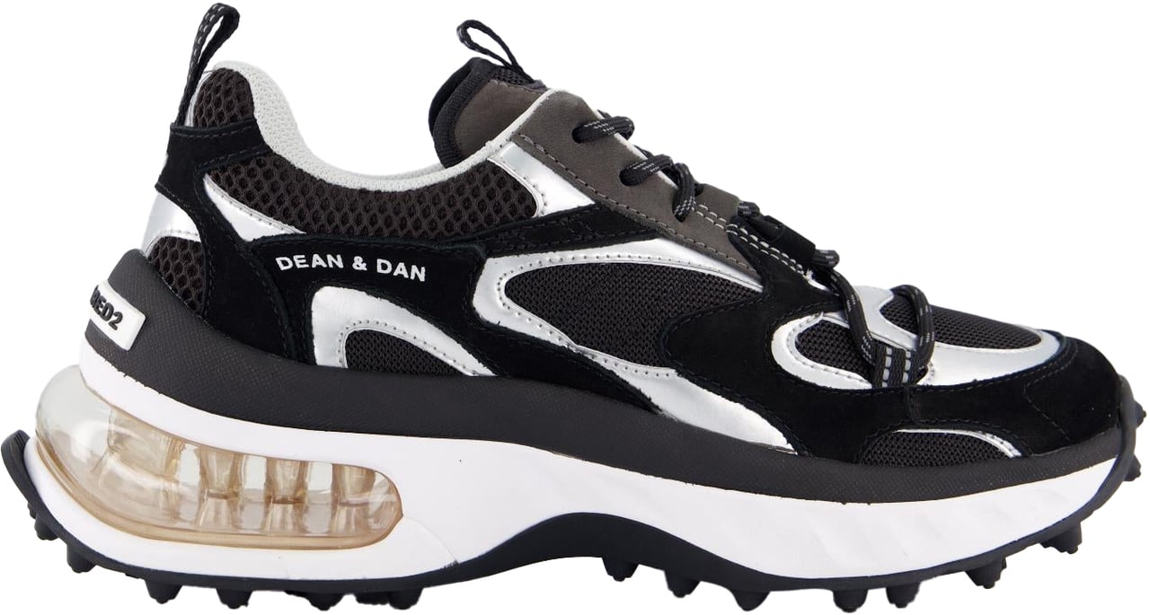 Dsquared2 Dames Bubble Sneaker Zwart/Wit Zwart