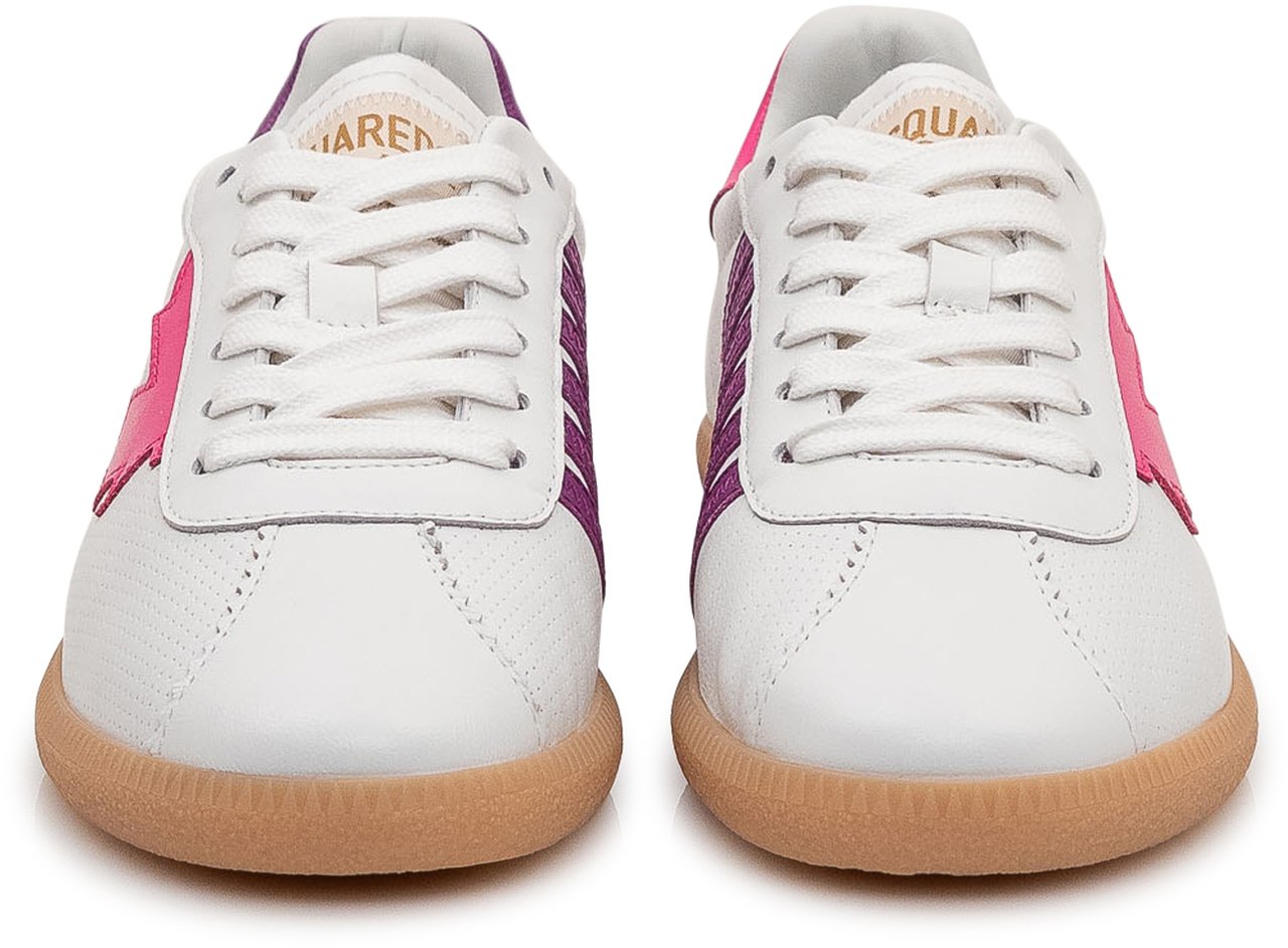 Dsquared2 Sneakers con Lacci e Inserti a Contrasto Wit