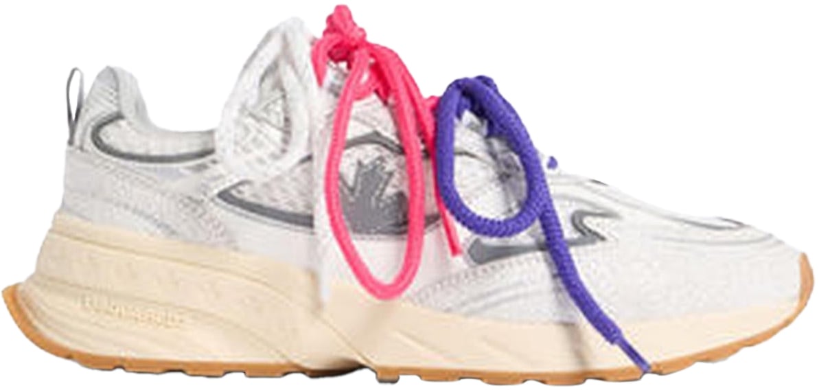 Dsquared2 Dames Lace-Up Low Top Sneakers Wit