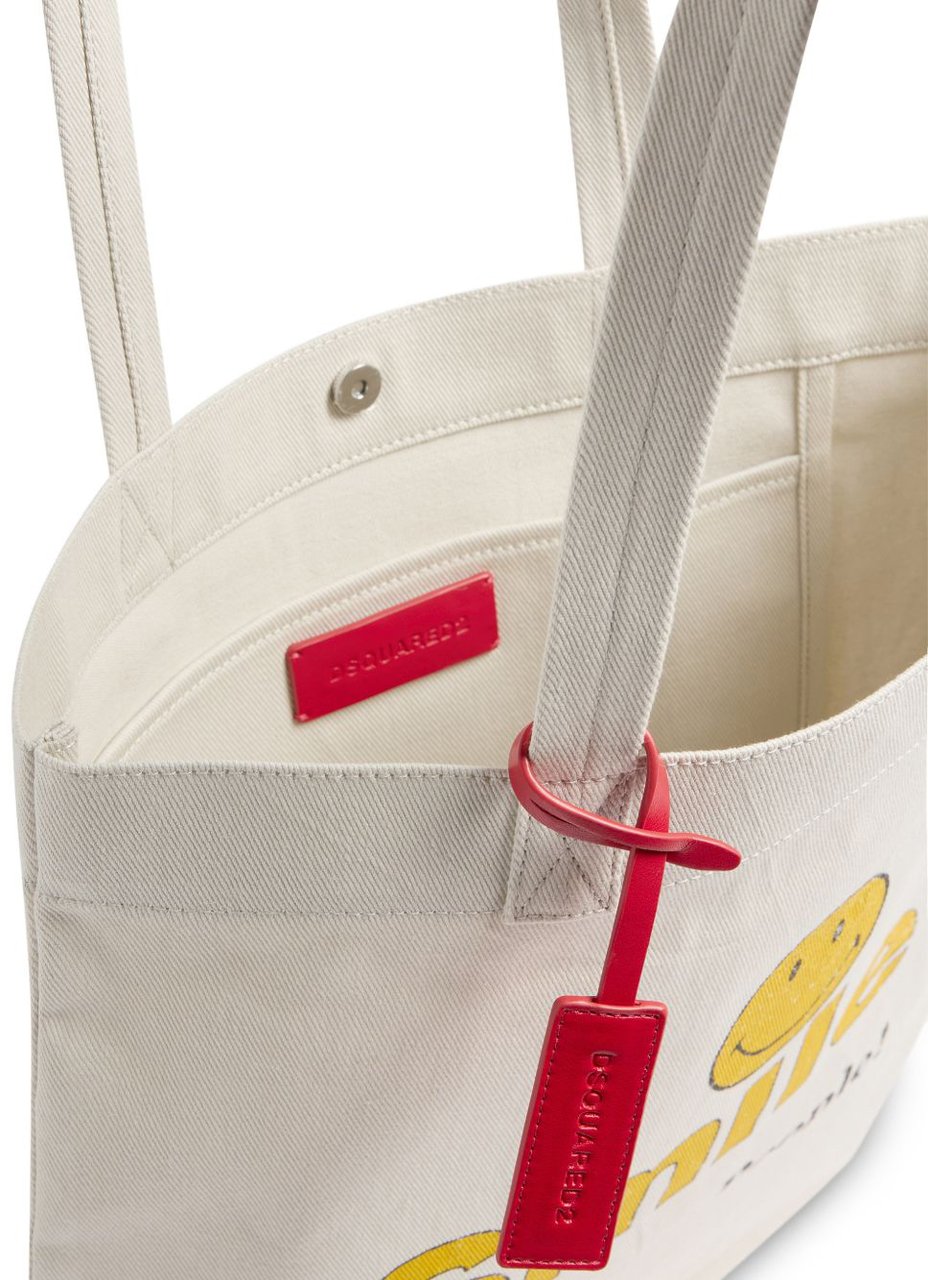 Dsquared2 Bags Bianco Sporco Wit