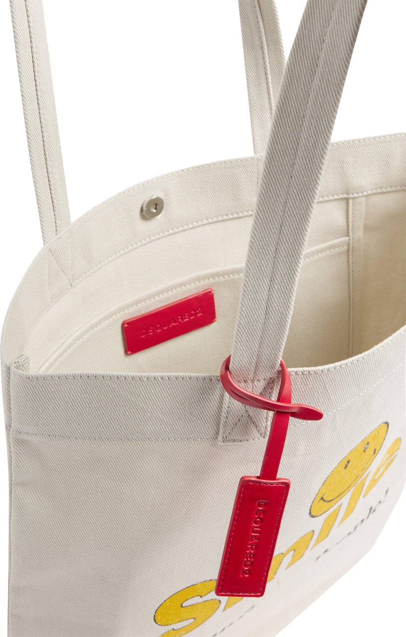Dsquared2 Bags Bianco Sporco Wit