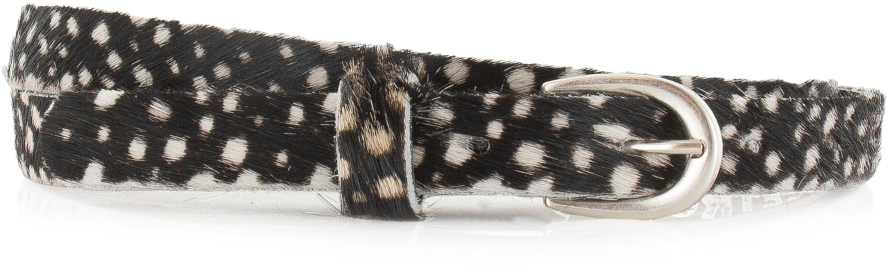 DSTRCT - riem met dots Zwart