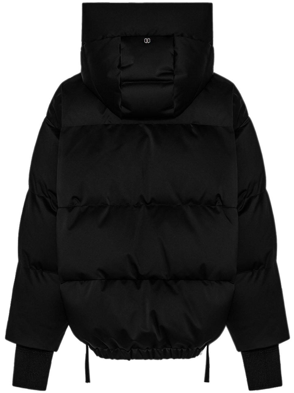 Duno Piumino Corto Oversize Puffer Jacket Zwart