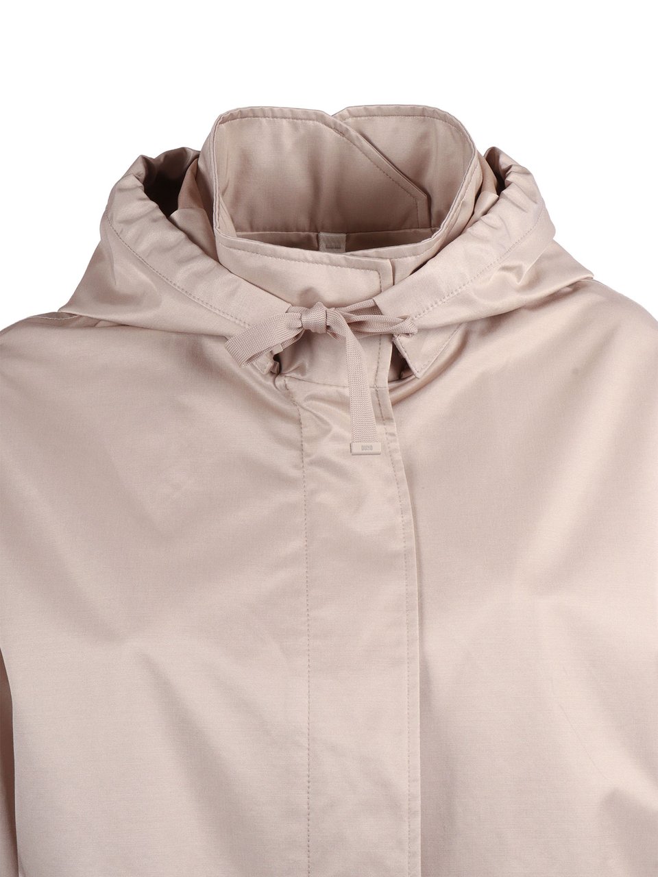 Duno Loose Fitting Hooded Jacket Roze