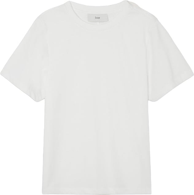 DUNST T-Shirt Unisex Loose Bianca Wit