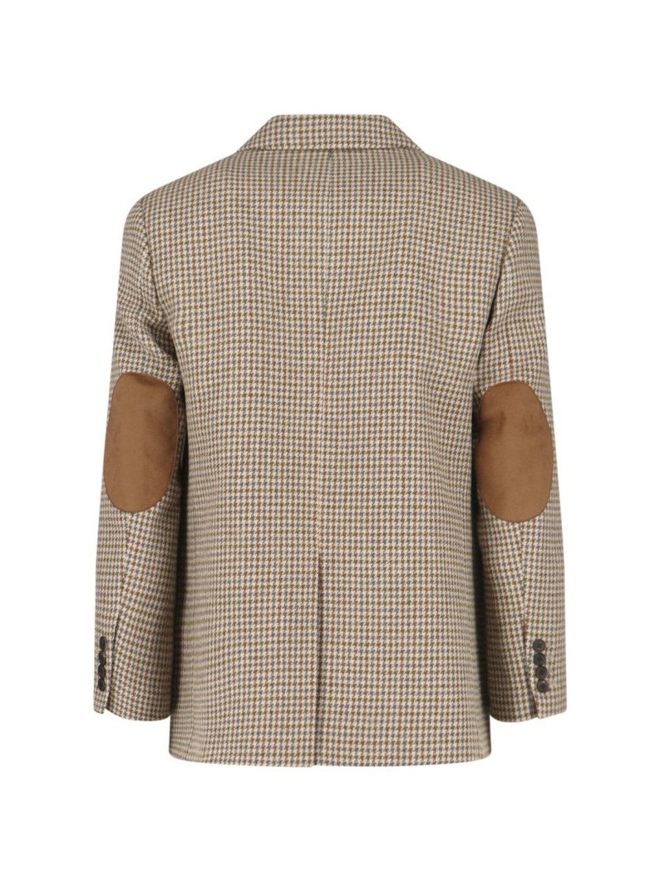 DUNST Single-Breasted Wool Blend Blazer – Beige Neutraal