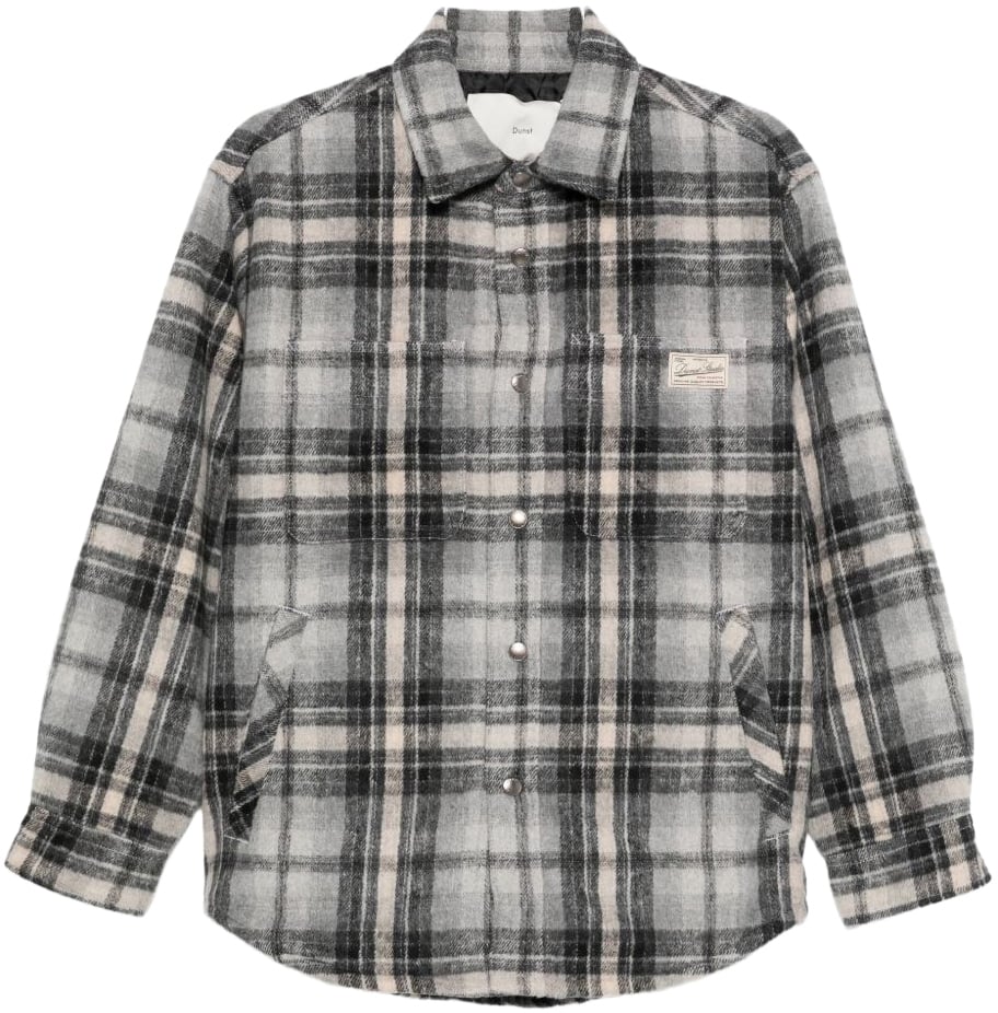 DUNST Shirts Grey Grijs