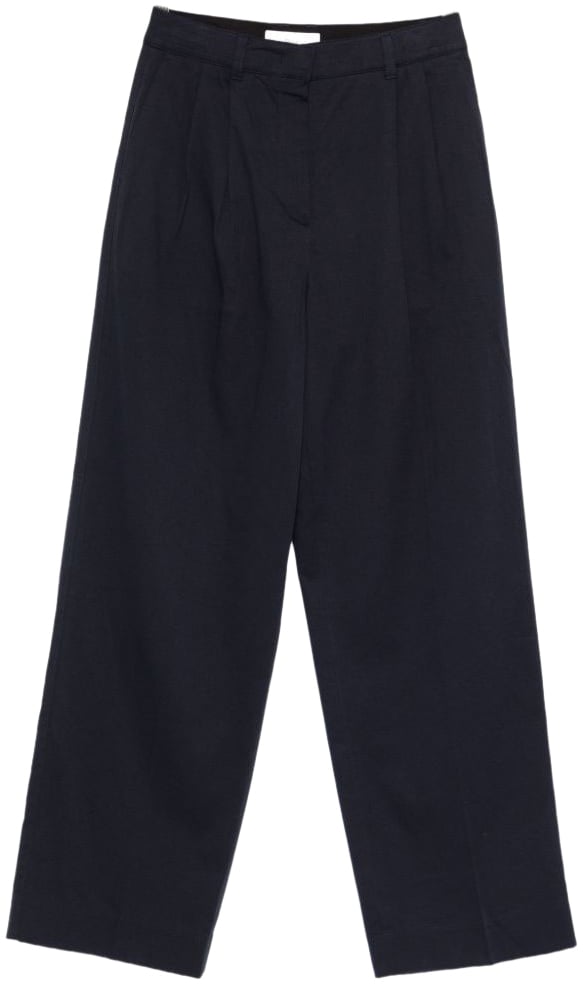 DUNST Trousers Blue Blauw