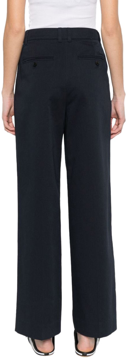 DUNST Trousers Blue Blauw