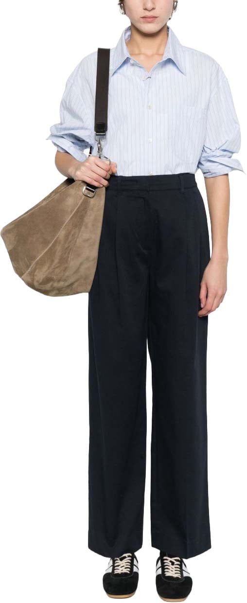 DUNST Trousers Blu Navy