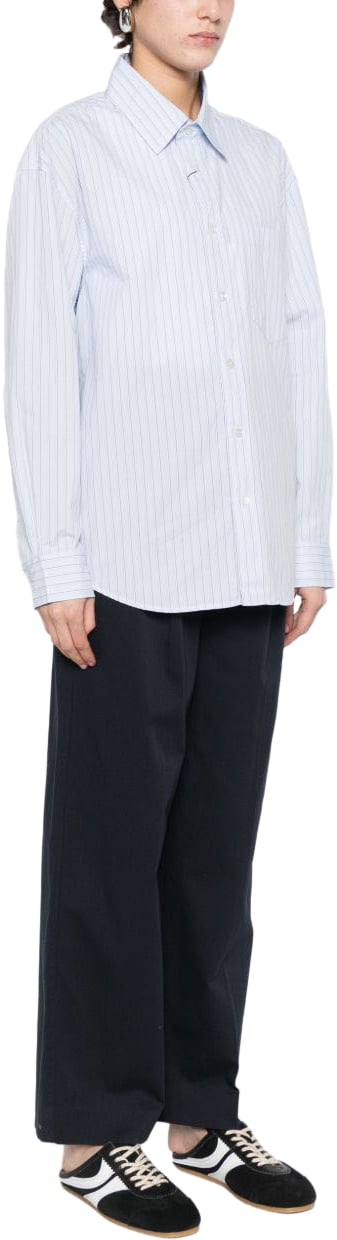 DUNST Shirts Clear Blue Blauw