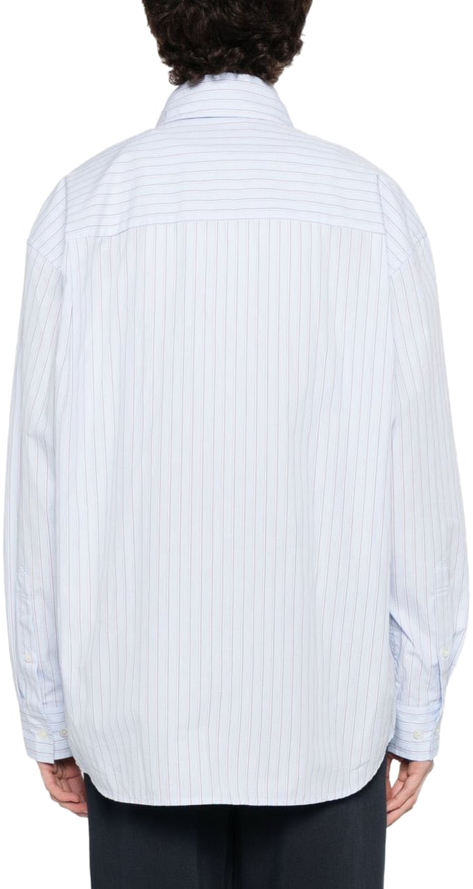 DUNST Shirts Clear Blue Blauw