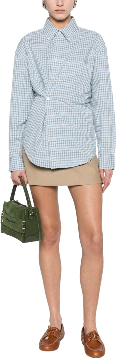 DUNST Shirts Clear Blue Blauw