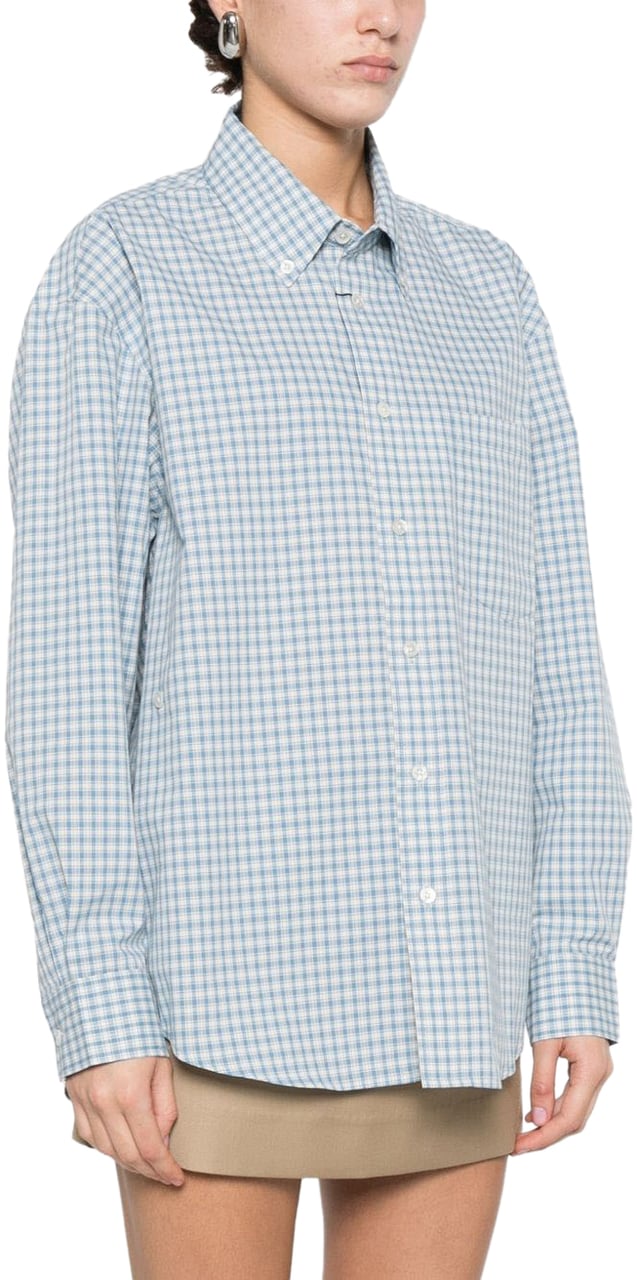 DUNST Shirts Clear Blue Blauw