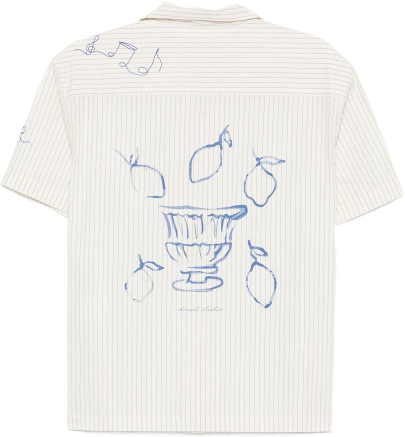 DUNST Shirts White Wit