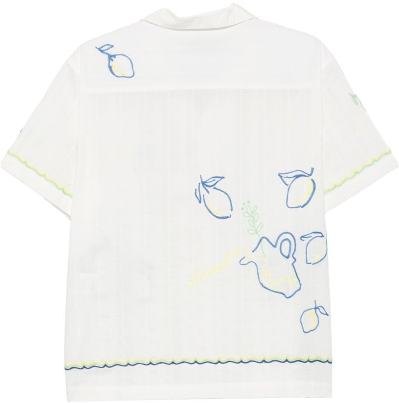DUNST Shirts Bianco Wit