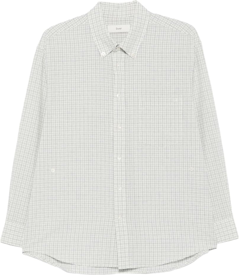 DUNST Shirts Avorio Wit