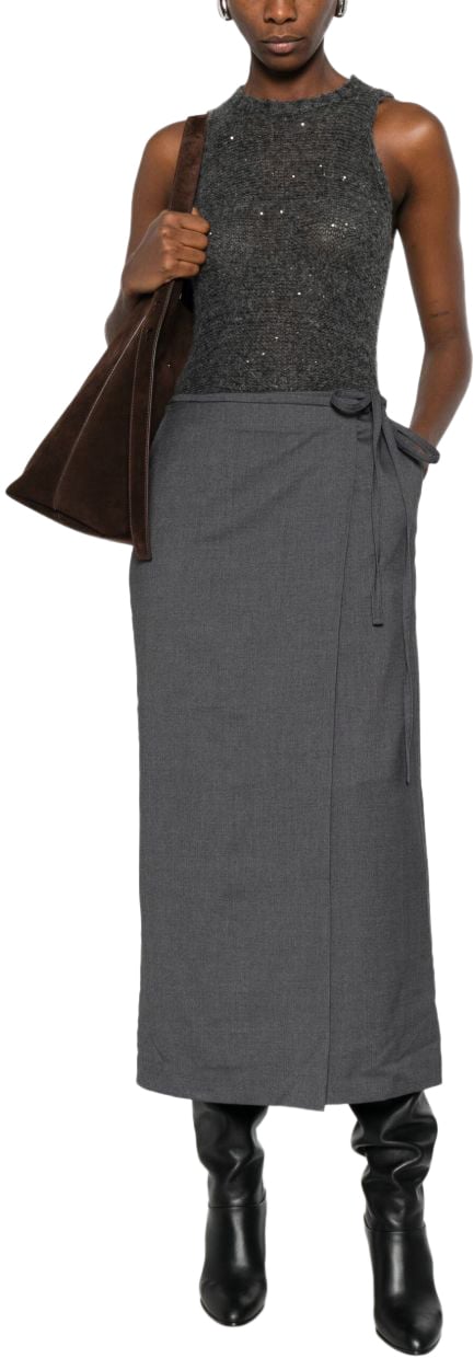 DUNST Skirts Grey Grijs