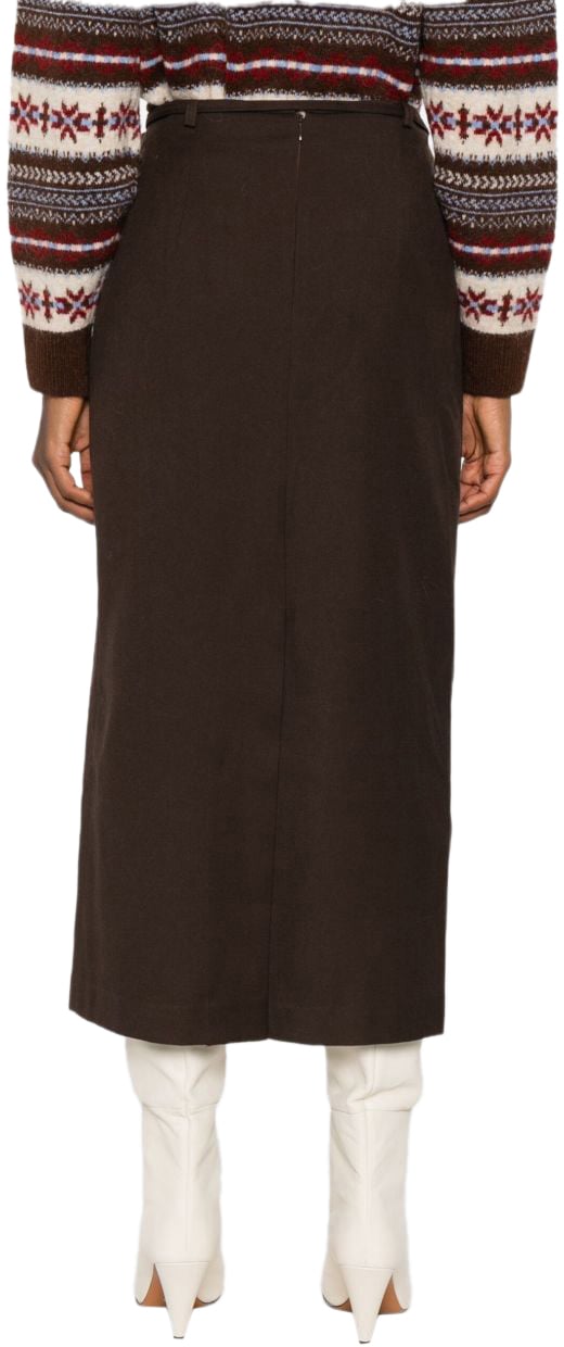 DUNST Skirts Brown Bruin