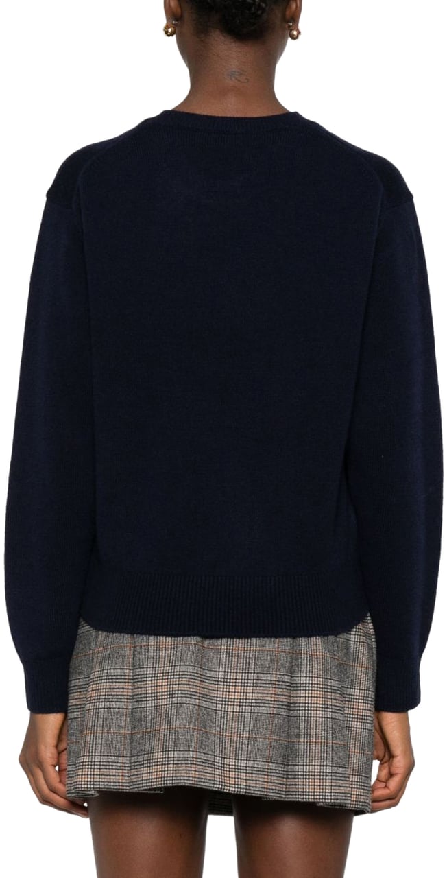 DUNST Sweaters Blue Blauw