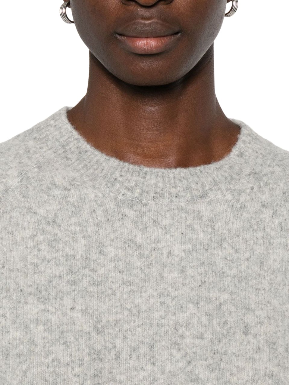 DUNST Sweaters Light Grey Grijs