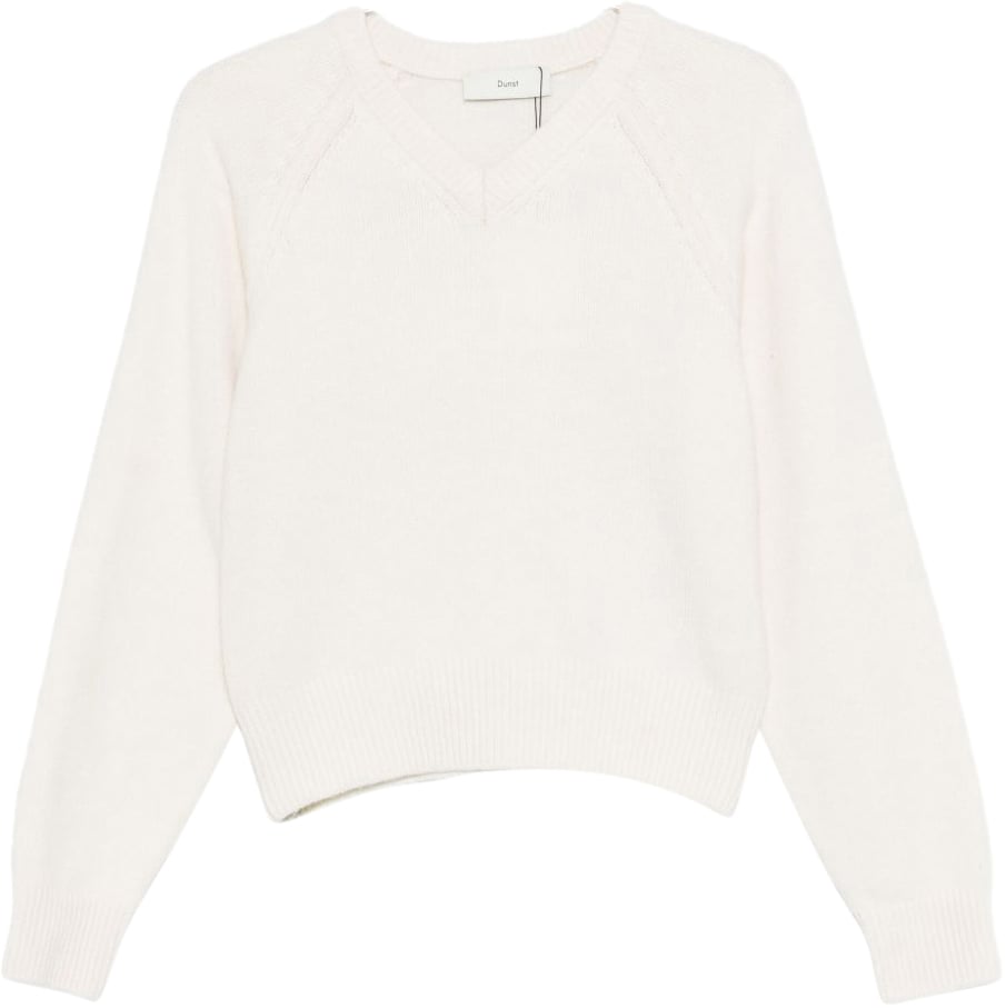 DUNST Sweaters Ivory Wit
